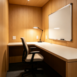4-Hour Half-Day Standard Solo Private Study Room Rental